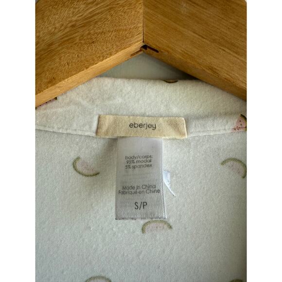 Eberjey Watermelons Long PJ Set, Size Small Pajamas - Picture 3 of 3